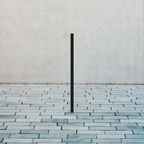 2-1/2" Square Aluminum Tubing Post