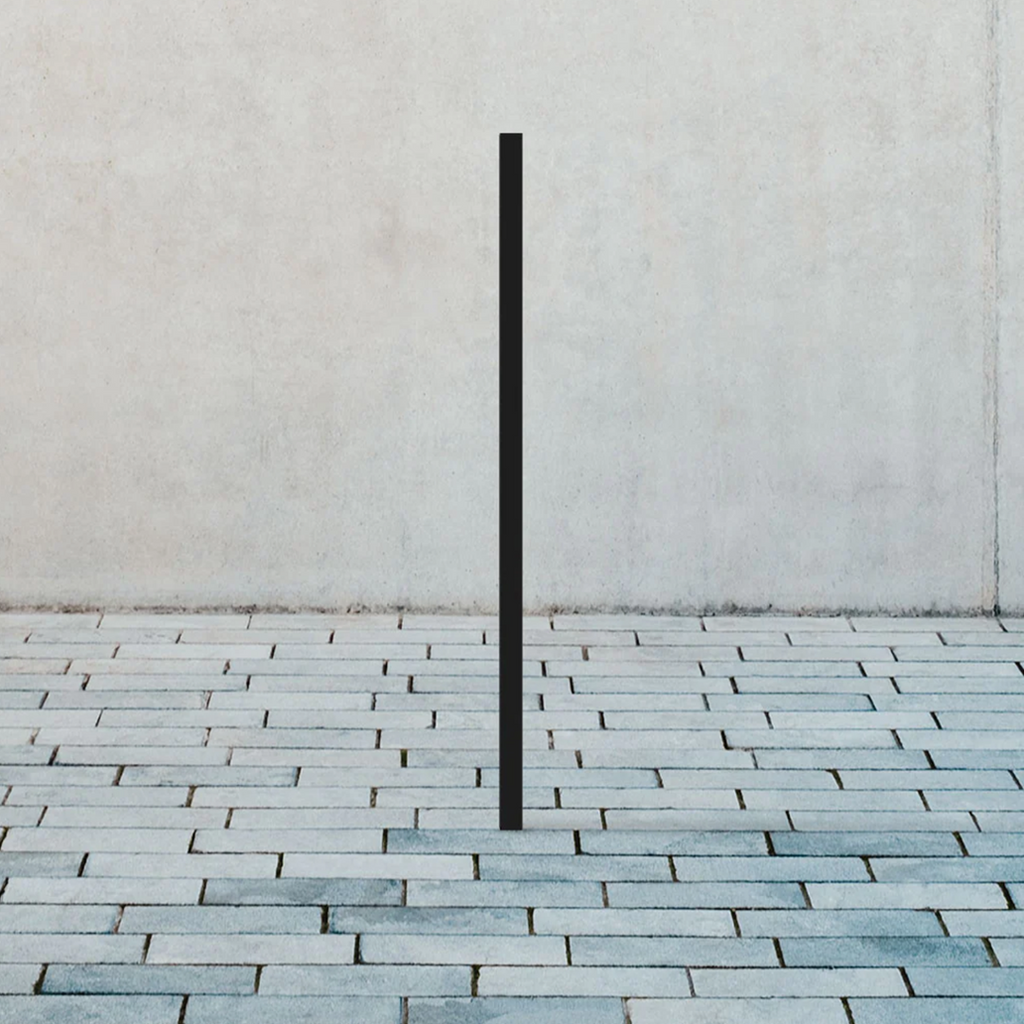 2-1/2" Square Aluminum Tubing Post