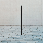 2-1/2" Square Aluminum Tubing Post