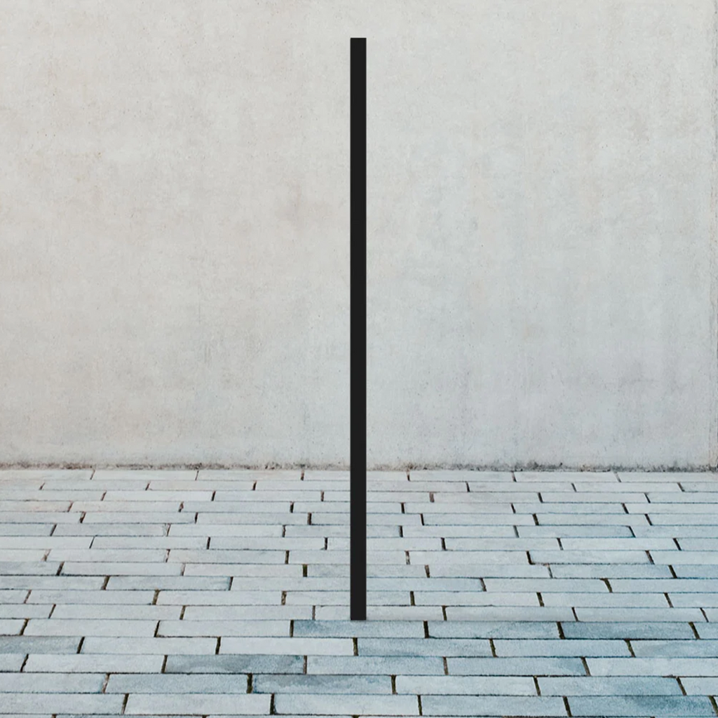 2-1/2" Square Aluminum Tubing Post