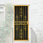 309 Laser Cut Security Storm Door