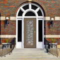 Martini Laser Cut Security Storm Door