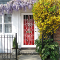 Leeds Laser Cut Security Storm Door