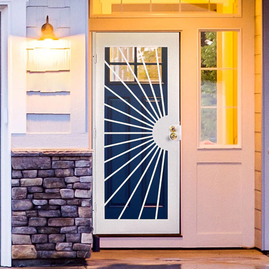 D-10 Laser Cut Security Storm Door