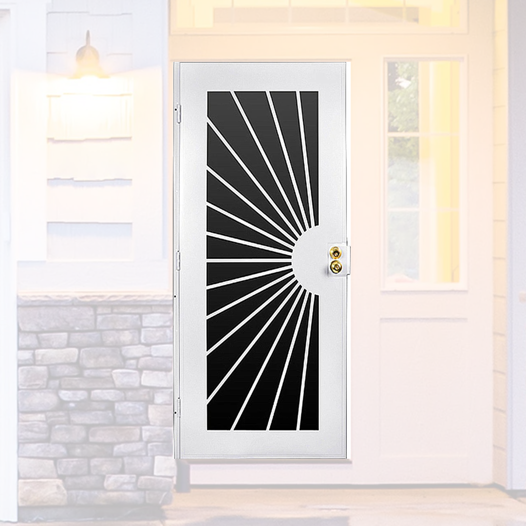 D-10 Laser Cut Security Storm Door