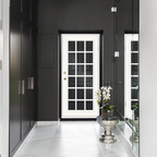 French Laser Cut Security Storm Door