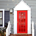 French Laser Cut Security Storm Door