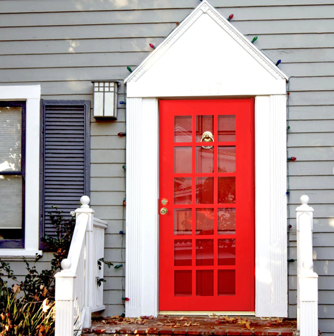 French Laser Cut Security Storm Door